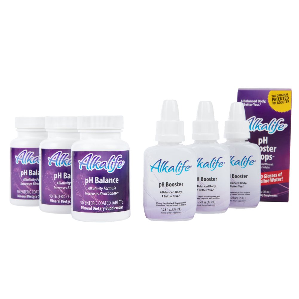 Alkalife® pH Booster Drops™ and pH Tablets - Alkalife