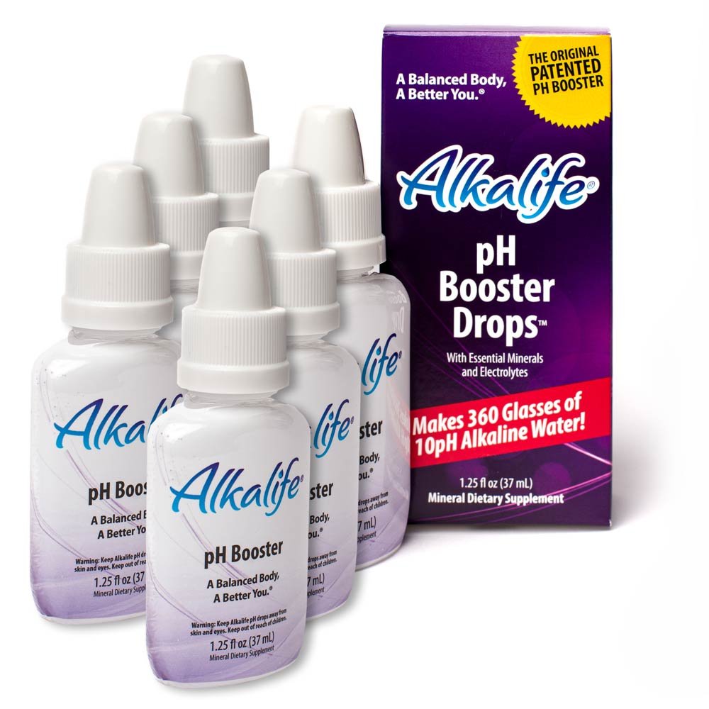 Alkalife® pH Booster Drops™ (Pack of 6) - Alkalife