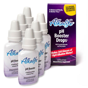 Alkalife pH Booster Drops (Pack of Six) - Alkalife