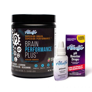 Bundle 2: Brain Performance Plus + pH Booster Drops - Alkalife