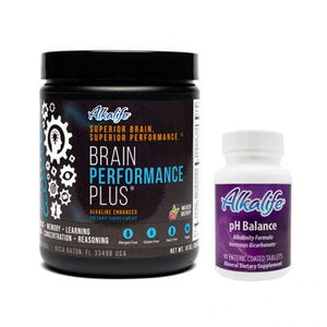 Bundle 3: Brain Performance Plus + pH Balance Tablets - Alkalife